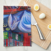 赤が好きじゃないのか？ニューヨーク·ニューヨーク キッチンタオル