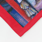 赤が好きじゃないのか? フリースブランケット (角)