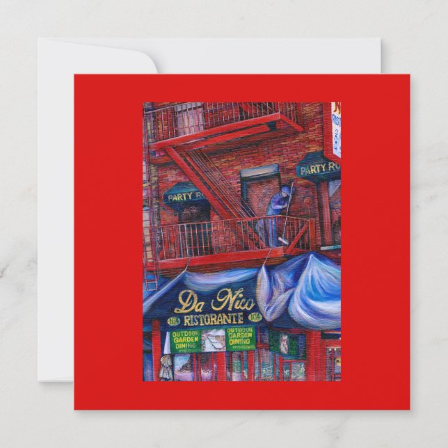 赤が好きじゃない絵を描の?ニューヨーク，ニューヨーク (正面)