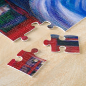 赤が好きじゃない絵を描の?ニューヨーク，ニューヨーク ジグソーパズル (側面)