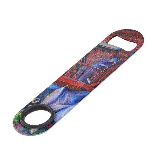 赤が好きじゃない絵を描の?ニューヨーク・ニューヨーク スピード栓抜き (正面アングル)