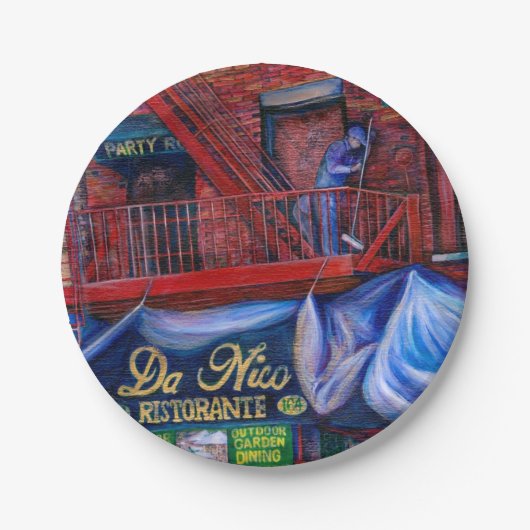 赤が好きじゃない絵を描の? ペーパープレート (正面)