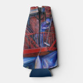 赤が好きじゃない絵を描の? ボトルクーラー (裏面)