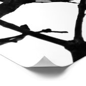 赤が飛び自由 ポスター (角)