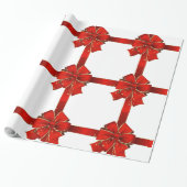 赤きらめく弓季節のごあいさつ包装紙 ラッピングペーパー (アンロールド)