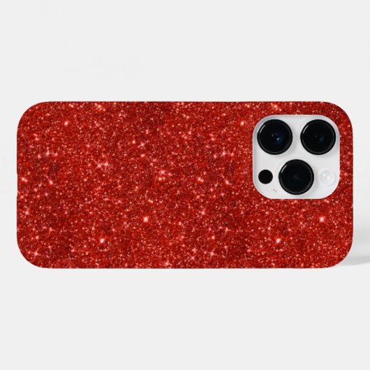 赤きらめく色 Case-Mate iPhoneケース (裏面 (横))