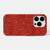 赤きらめく色 iPhoneケース (裏面横)
