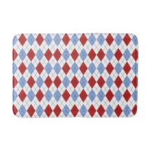 赤くおよび青の格子縞