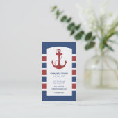 赤くおよび青の航海のないかり 名刺 (スタンド正面)