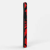 赤くおよび黒いシマウマの電話箱 Case-Mate iPhoneケース (裏面/右)