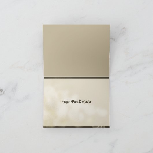 赤くおよび黒いATVの子供 カード (内部)