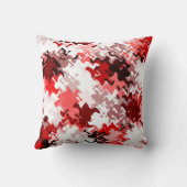 赤くか黒いまたは白の抽象的な5in1クッション2は、ノートを見ます クッション (裏面)