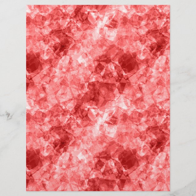 赤くくしゃれた食感 (正面)