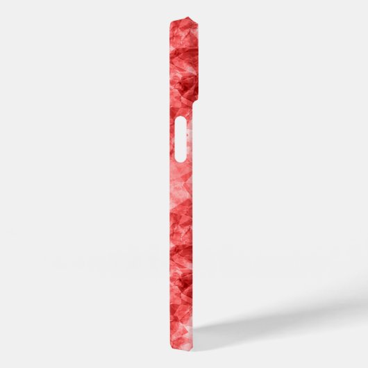 赤くくしゃれた食感 Case-Mate iPhoneケース (裏面 / 右)