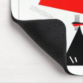 赤くさびタイプこと叫び マウスパッド (コーナー)