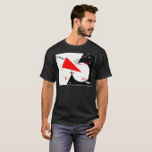 赤くさびタイプこと叫び Tシャツ (正面フル)