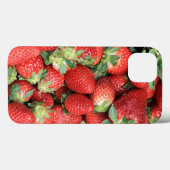 赤くてジューシーないちごの写真 Case-Mate iPhoneケース (裏面 (横))