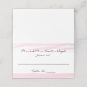 「赤くなるピンク」座席表 プレイスカード (外部開封)