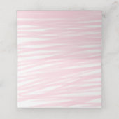 「赤くなるピンク」座席表 プレイスカード (内部開封)