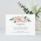 赤くなる夏のフローラ披露宴 招待状 (スタンド正面)