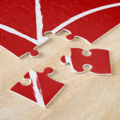 赤くもの巣 ジグソーパズル (側面)