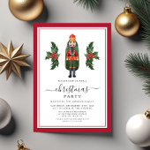 赤くるみ割りクリスマスパーティー 招待状