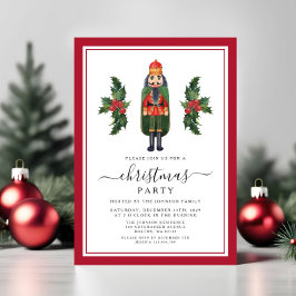 赤くるみ割りクリスマスパーティー 招待状