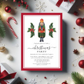 赤くるみ割りクリスマスパーティー 招待状