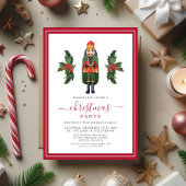 赤くるみ割りクリスマスパーティー 招待状