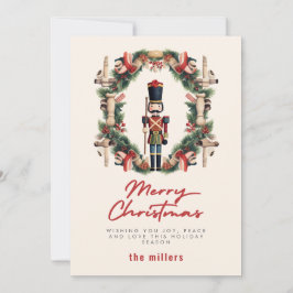 赤くるみ割りリース シーズンカード