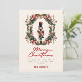 赤くるみ割りリース シーズンカード (スタンド正面)