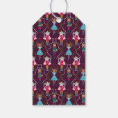 赤くるみ割り動物メリークリスマス ギフトタグ (裏面)