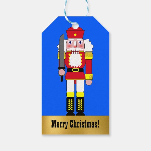 赤くるみ割り ギフトタグ (裏面)