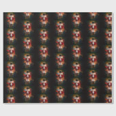 赤くるみ割り ラッピングペーパー (フラット)