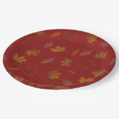 赤くカスタムな色の金紅葉 ペーパープレート (アングル)