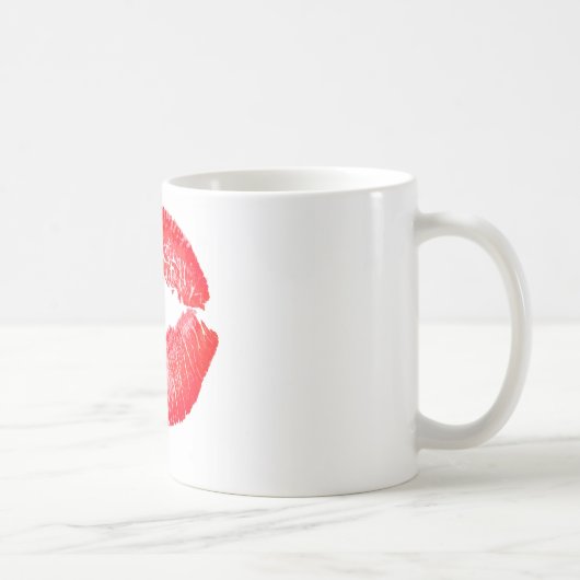 赤くキスをするな唇 コーヒーマグカップ (右)