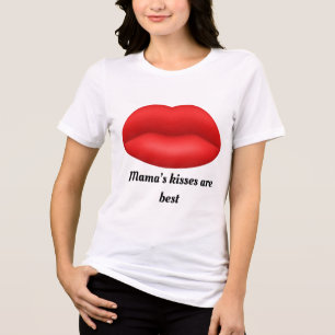 赤く乳房のように愛する トライブレンドTシャツ