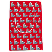 赤く伏せたカモメ