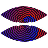 赤く及び青の螺線形 アメリカンフットボール (パネル)