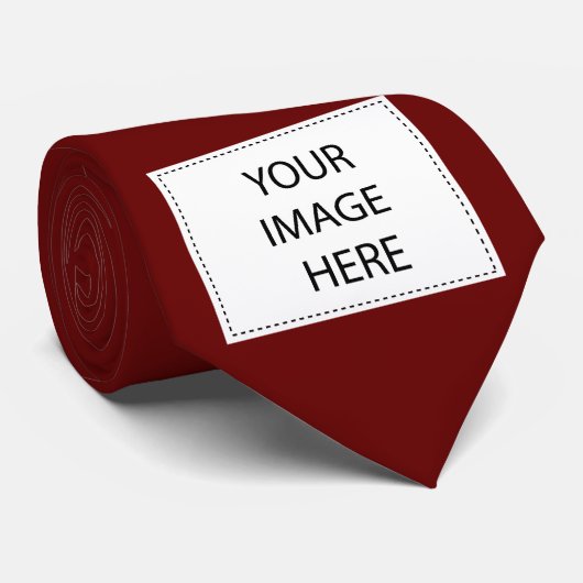赤く名前入りなタイ ネクタイ (ロール)
