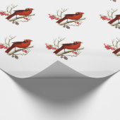 赤く基本的な包装紙 ラッピングペーパー (角)