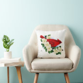 赤く基本的な鳥 クッション (椅子)