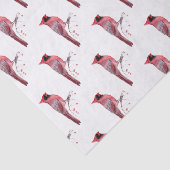 赤く基本的な鳥 薄葉紙 (詳細)