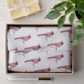 赤く基本的な鳥 薄葉紙 (ギフト)