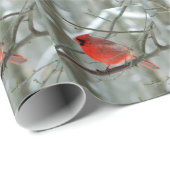 赤く基本的な(冬)包装紙 ラッピングペーパー (ロールコーナー)