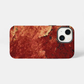 赤く塗られた岩 iPhoneケース (裏面横)