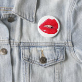 赤く有毒なキス 缶バッジ (インサイチュ)