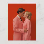 赤く染まって ポストカード (正面)