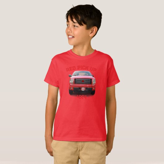 赤く染まる Tシャツ (正面フル)