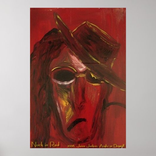 赤く染める ポスター (正面)